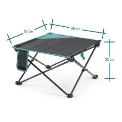 Quechua LOW FOLDING CAMPING TABLE MH100 Grey -Adventure Outdoors Shop k063638ad46601d01e0c28c38b88a9cff