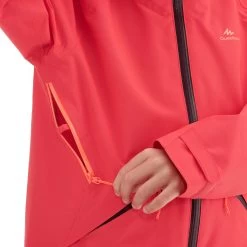 Quechua Kids’ Waterproof Hiking Jacket - MH550 - Coral - Age 7 12 Quechua Kids’ Waterproof Hiking Jacket - MH550 - Coral - Age 7 -Adventure Outdoors Shop k0d102f78d89c7eea03edcf7932dfb80f