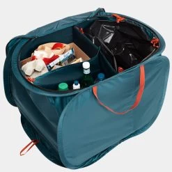 Quechua Camping Recycling Bin - 3 Compartments - 80 Litres -Adventure Outdoors Shop k0e6c508b10b1d9a6858644307bd9daf6