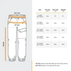 Quechua CHILDREN'S WARM WATER-REPELLENT HIKING TROUSERS - SH100 - AGE 7 -Adventure Outdoors Shop k0f516bf489ceda480511678140d2a2f9