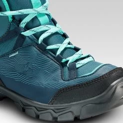 Quechua Chidren's Waterproof Walking Shoes - MH120 MID Turquoise - Size 3 -Adventure Outdoors Shop k0f7b5f1c291c73512ddb5f79821a7ae9