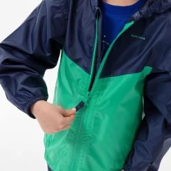 Quechua Kids’ Waterproof Hiking Jacket - MH150 - Aged 2 -Adventure Outdoors Shop k12123ce2a9bcbdf3c2fe8ad3c9255ab6