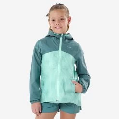 Quechua Kids' Hiking Waterproof Jacket MH150 7-15 Years -Adventure Outdoors Shop k158ff0d65dd846a5a8b30510ebacd59a