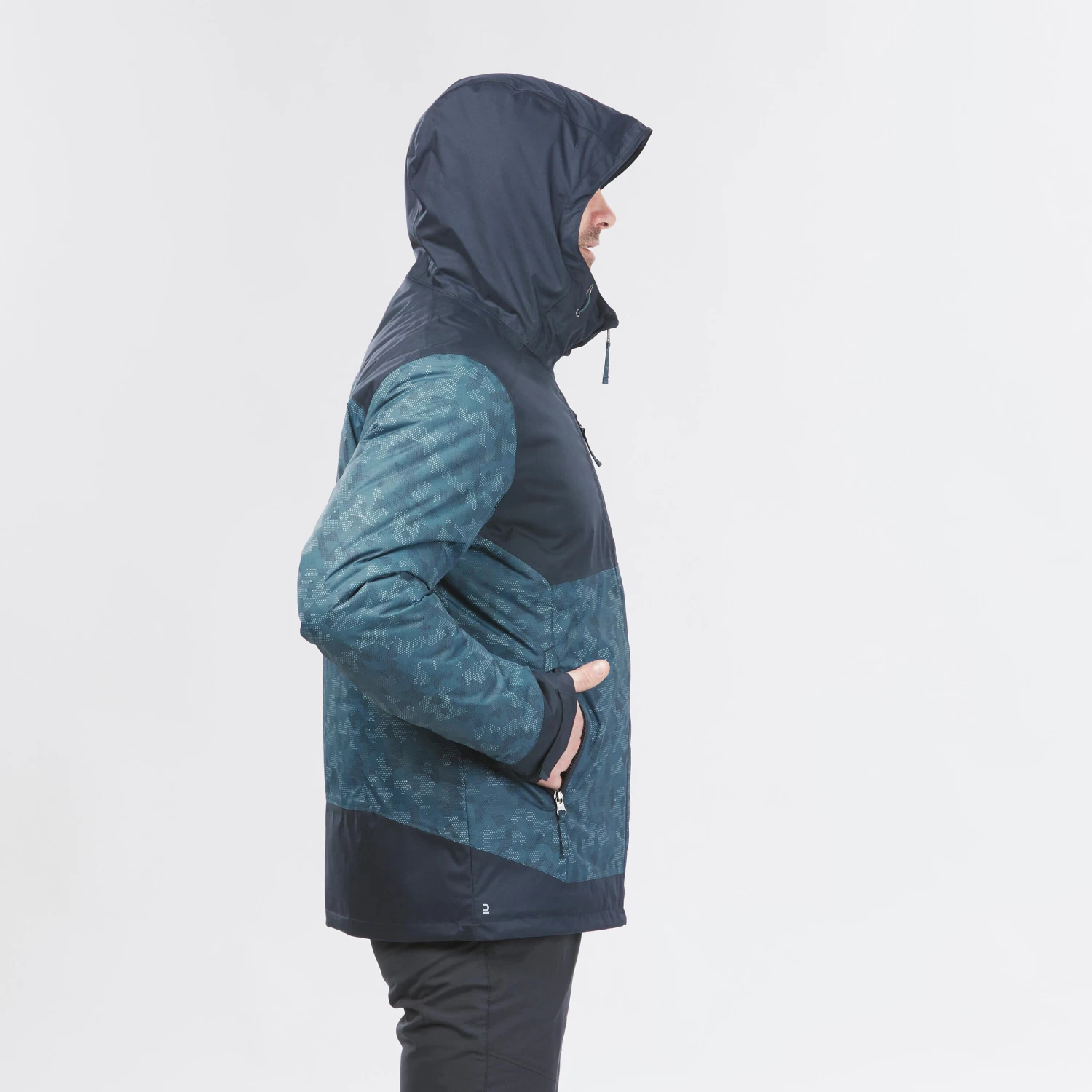 Quechua Men’s Hiking Waterproof Winter Jacket - SH500 20 Quechua Men’s Hiking Waterproof Winter Jacket - SH500 - Image 18