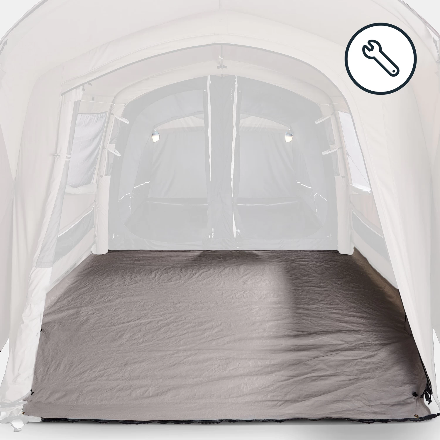 Quechua Groundsheet Air Seconds 4.2 Polycotton Tent Spare Part 3 Quechua Groundsheet Air Seconds 4.2 Polycotton Tent Spare Part