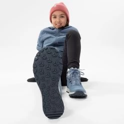 Quechua KIDS’ WARM WATERPROOF HIKING BOOTS - SH500 Leather Lace-up -Adventure Outdoors Shop k17ccf6ce2928795181ed7bb69d9eb57c