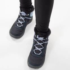 Quechua KIDS' WARM WATERPROOF HIKING BOOTS - SH100 WARM RIP-TAB - SIZE 35C -Adventure Outdoors Shop k25af76772198f58c899906fcaebd19f8