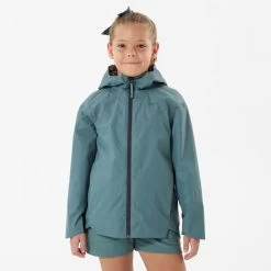 Quechua Kids’ Hiking Waterproof Jacket MH500 7-15 Years -Adventure Outdoors Shop k29e0380ffc851bc421203bb28da87222