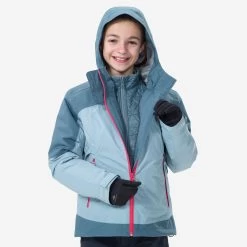 Quechua KIDS’ WARM AND WATERPROOF 3-in-1 HIKING JACKET - SH500 MT -10°C - 7 -Adventure Outdoors Shop k2db20c0bcb51ec80518597c90af4df1b