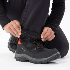 Quechua KIDS’ WARM WATER-REPELLENT HIKING TROUSERS - SH500 - MOUNTAIN 7 -Adventure Outdoors Shop k30aa22225cc0b31baad36404bf79a6f4