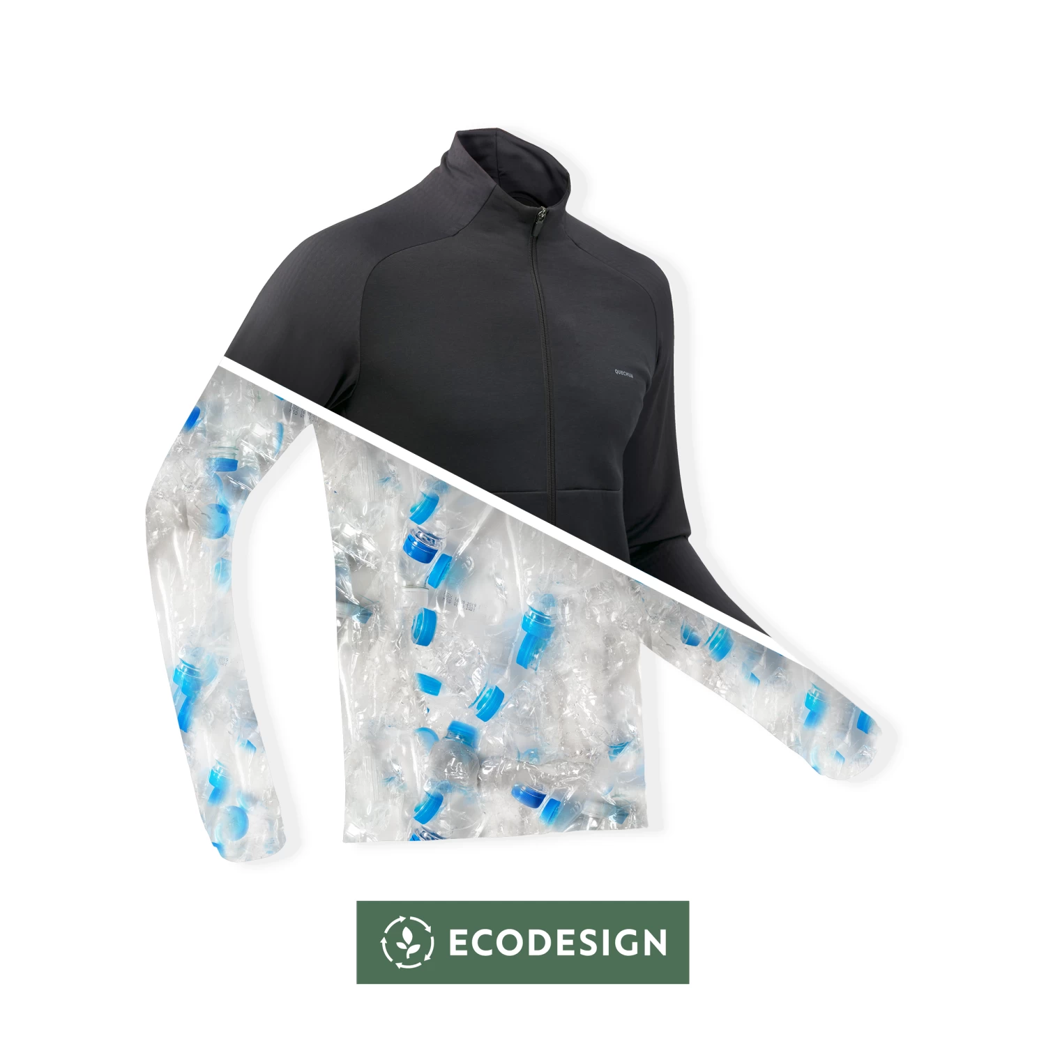 Quechua Men’s Hiking Thin Fleece Jacket 6 Quechua Men’s Hiking Thin Fleece Jacket - Image 4