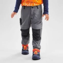 Quechua Kids' Hiking Zip-Off Trousers MH500 2 -Adventure Outdoors Shop k3eee1b8765750fab5f6b246379ac6458