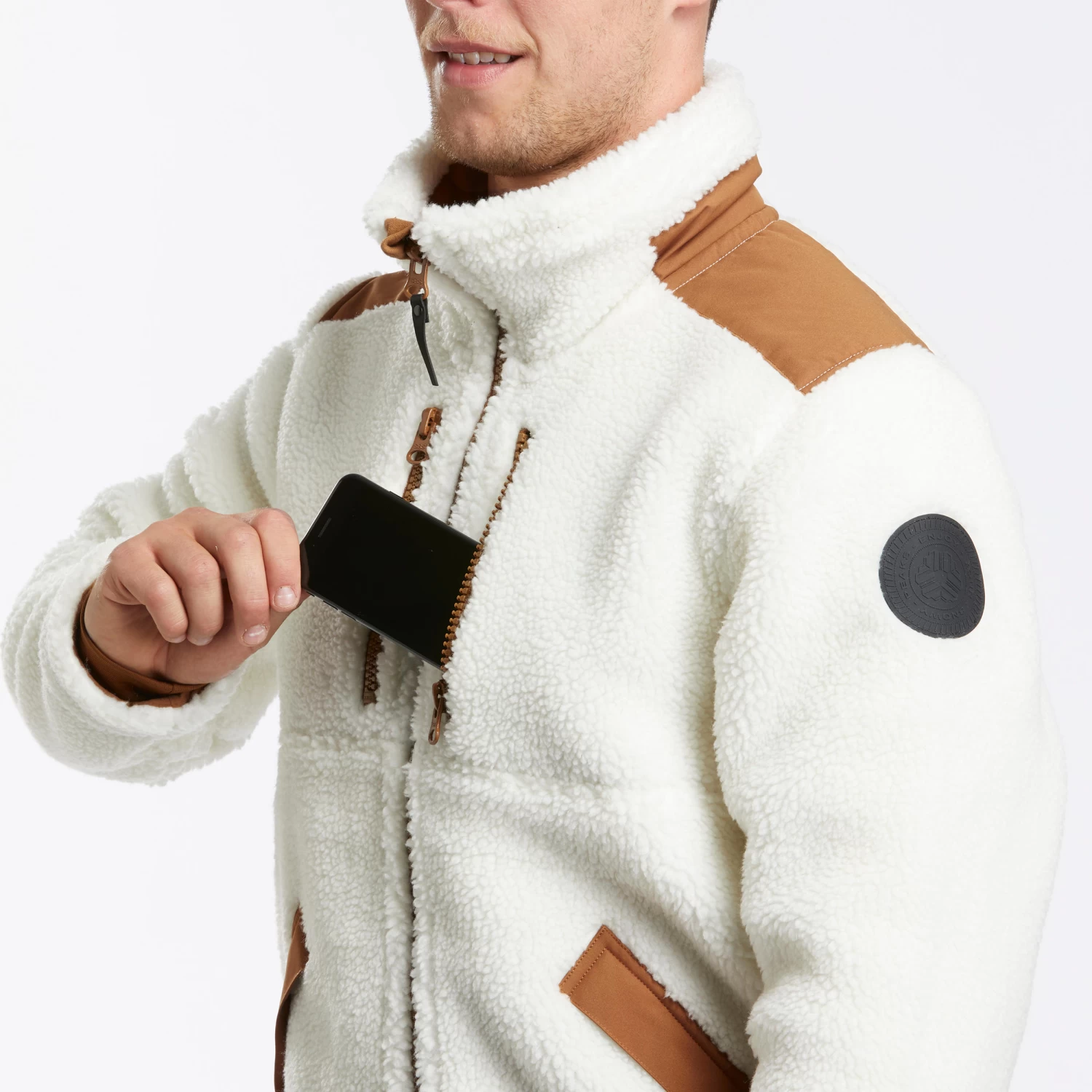 Quechua Men's Walking Fleece Jacket 7 Quechua Men's Walking Fleece Jacket - Image 5