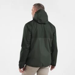 Quechua Men’s Waterproof Hiking Jacket NH500 Imper -Adventure Outdoors Shop k431329e14a4d41563dcc1a9d8ef9d576