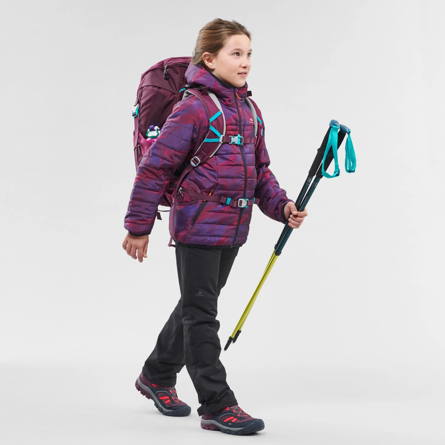 Quechua Kids’ Padded Hiking Jacket MH500 7 4 Quechua Kids’ Padded Hiking Jacket MH500 7 - Image 2