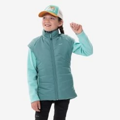 Quechua KIDS’ PADDED HIKING GILET - HYBRID AGED 7-15 -Adventure Outdoors Shop k5cee02eb06f7f03e625fb4198245d595