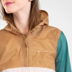 Quechua Women's Windproof And Water-repellent Hiking Jacket -Adventure Outdoors Shop k6097883405738742da03ebf9b74cd580