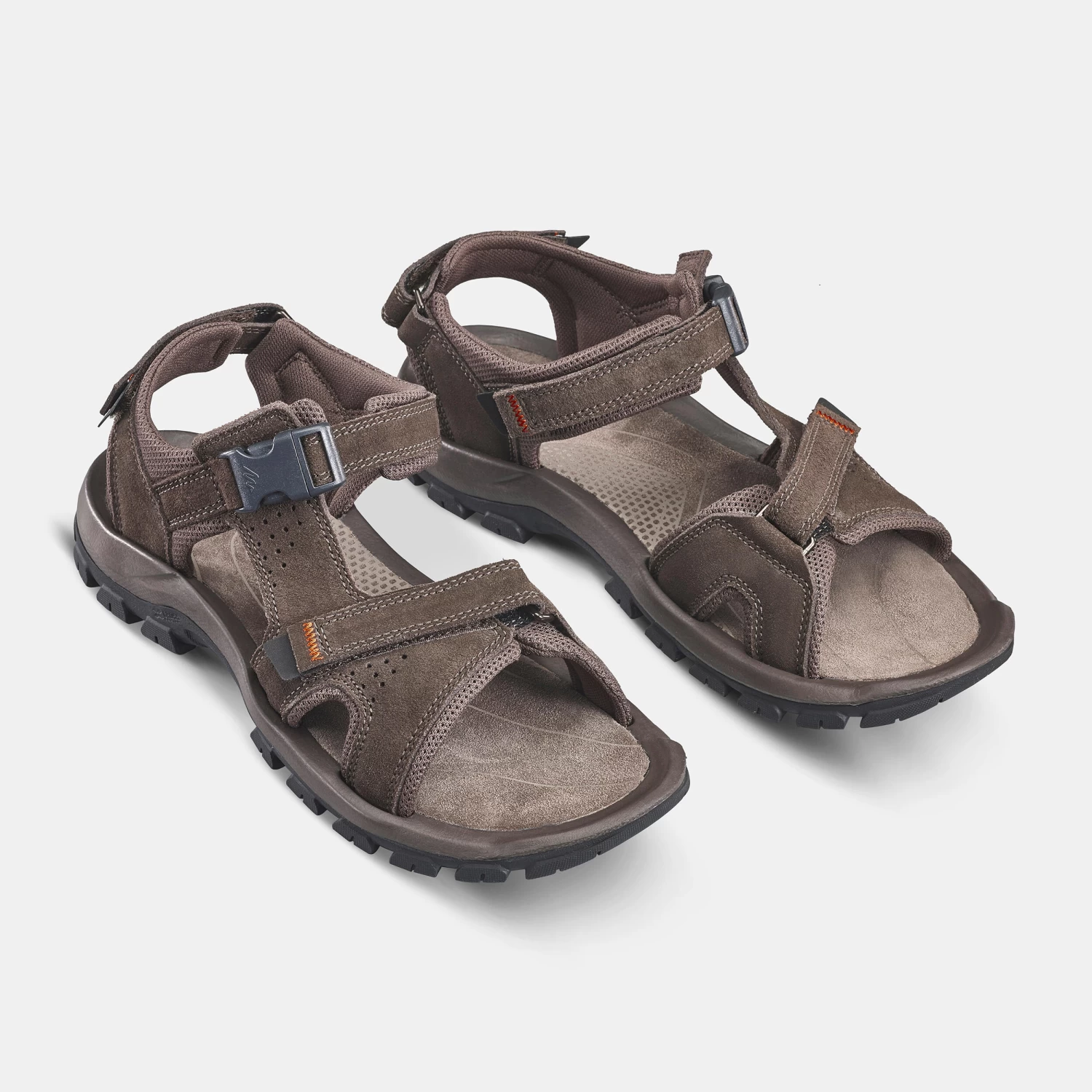 Quechua Men's Leather Walking Sandals - NH120 6 Quechua Men's Leather Walking Sandals - NH120 - Image 4