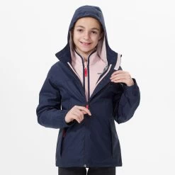 Quechua 3-in-1 WARM AND WATERPROOF HIKING JACKET - SH100 -0.5°C - CHILDREN 7 -Adventure Outdoors Shop k6715a5f92cf1e0b3b9c118c0edf57b71