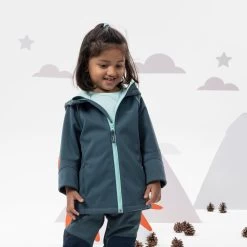 Quechua Kids’ Softshell Hiking Jacket MH550 2-6 Years -Adventure Outdoors Shop k6d8a4c0897dcacc54f9fb0b20c5f99cb