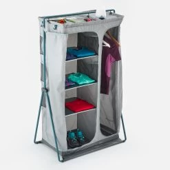 Quechua Large Folding And Compact Camping Wardrobe -Adventure Outdoors Shop k6f2be77a6dee27f5a5f50d4ca259cc60