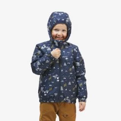 Quechua KIDS’ WATERPROOF WINTER HIKING JACKET - SH100 - 2 -Adventure Outdoors Shop k7060deba127bb619bf518700daa88aa4