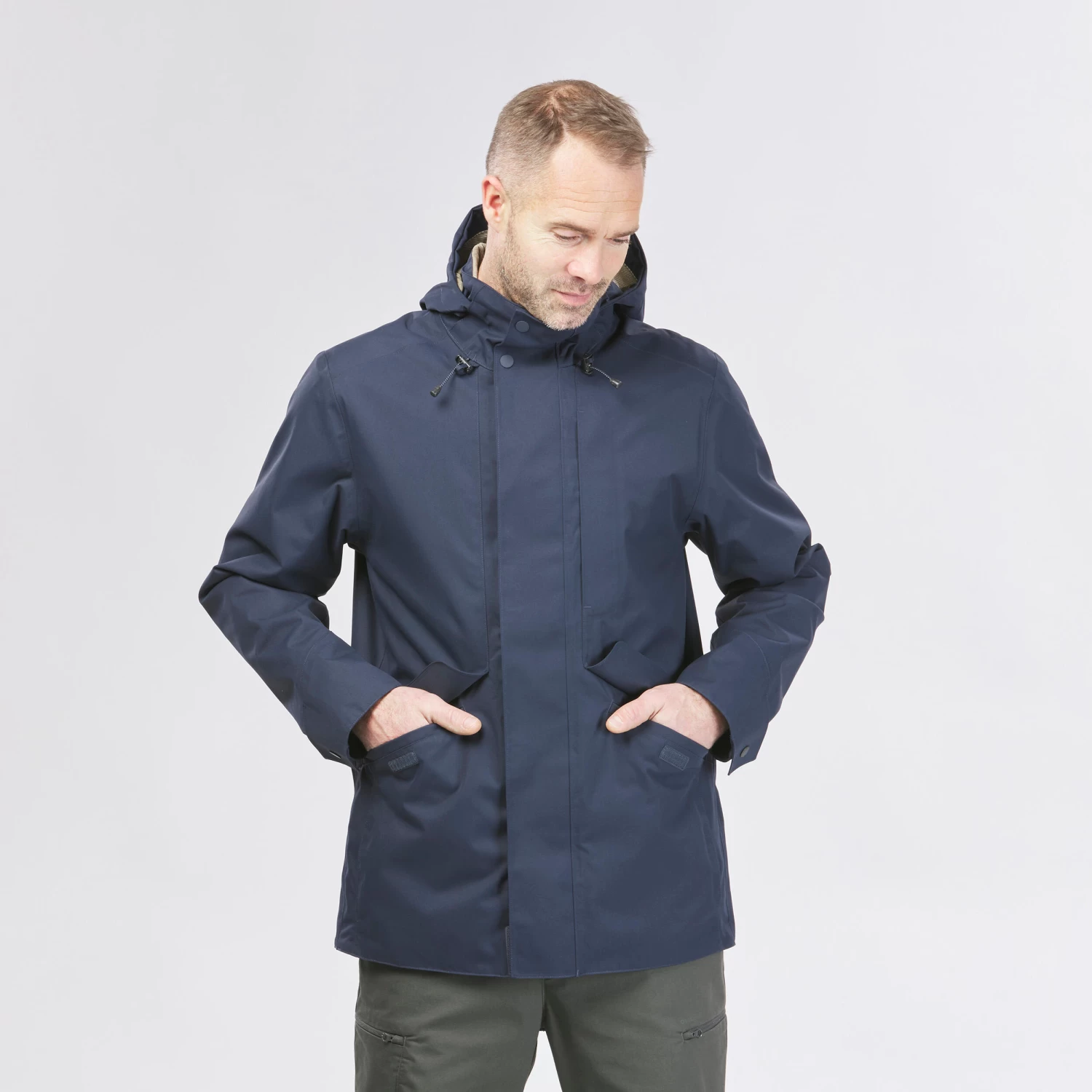 Quechua Men's Hiking Waterproof Jacket NH550 WP 8 Quechua Men's Hiking Waterproof Jacket NH550 WP - Image 6