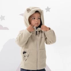 Quechua Kids' Hiking Fleece - MH500 KID Beige - Ages 2 -Adventure Outdoors Shop k7648f745e9aad09230e7fbddee94ec5c