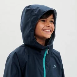 Quechua Kids’ Waterproof Hiking Jacket - MH500 Aged 7-15 -Adventure Outdoors Shop k77c5665029878e0c30ea4c5474144308