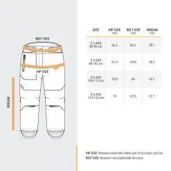 Quechua Kids' 2-6 Years Snow Hiking Warm And Waterproof Trousers SH500 U -Adventure Outdoors Shop k843926a011729904de94f4741f2f6c10