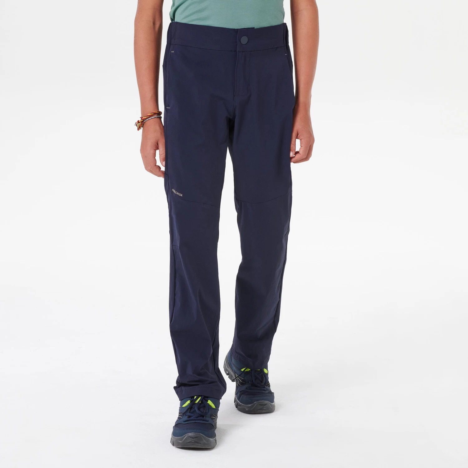Quechua Kids’ Hiking Trousers MH100 Aged 7 5 Quechua Kids’ Hiking Trousers MH100 Aged 7 - Image 3
