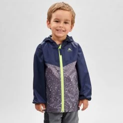 Quechua Kids’ Waterproof Hiking Jacket - MH150 - Aged 2 -Adventure Outdoors Shop k93652f19d8ea1240bf020b603288592e