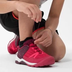 Quechua Kids’ Crossrock Hiking Shoes With Quick Lacing, Turquoise, From Size 35 To 38 -Adventure Outdoors Shop k97ea7ec2c395c4871bcbff1ca71e970d