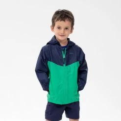 Quechua Kids’ Waterproof Hiking Jacket - MH150 - Aged 2 -Adventure Outdoors Shop ka14dd3a36171ee8948d6ff36d1772266