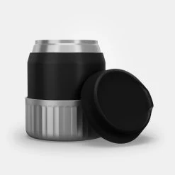 Quechua Stainless Steel Isothermal Food Box For Hiking MH500 0.8 L With Bowl Black -Adventure Outdoors Shop ka2e12d4fd47de5b6c38e2f06a732e432