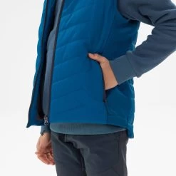 Quechua Kids' 7-15 Years Hiking Hybrid Padded Sleeveless Jacket -Adventure Outdoors Shop kaa28ef03026803fadefa914a48c4d568
