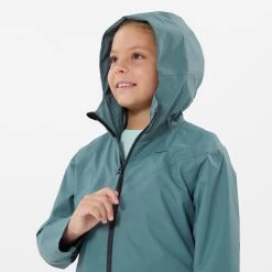 Quechua Kids’ Hiking Waterproof Jacket MH500 7-15 Years -Adventure Outdoors Shop kab53f55ed241b76daa581f7de4ef2ab0