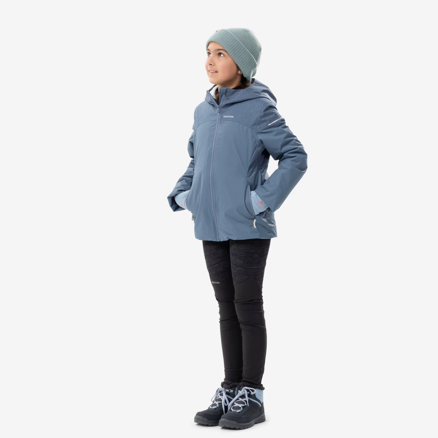 Quechua Kids’ Waterproof Winter Hiking Jacket SH100 X-Warm -3°C Age 7 16 Quechua Kids’ Waterproof Winter Hiking Jacket SH100 X-Warm -3°C Age 7 - Image 14