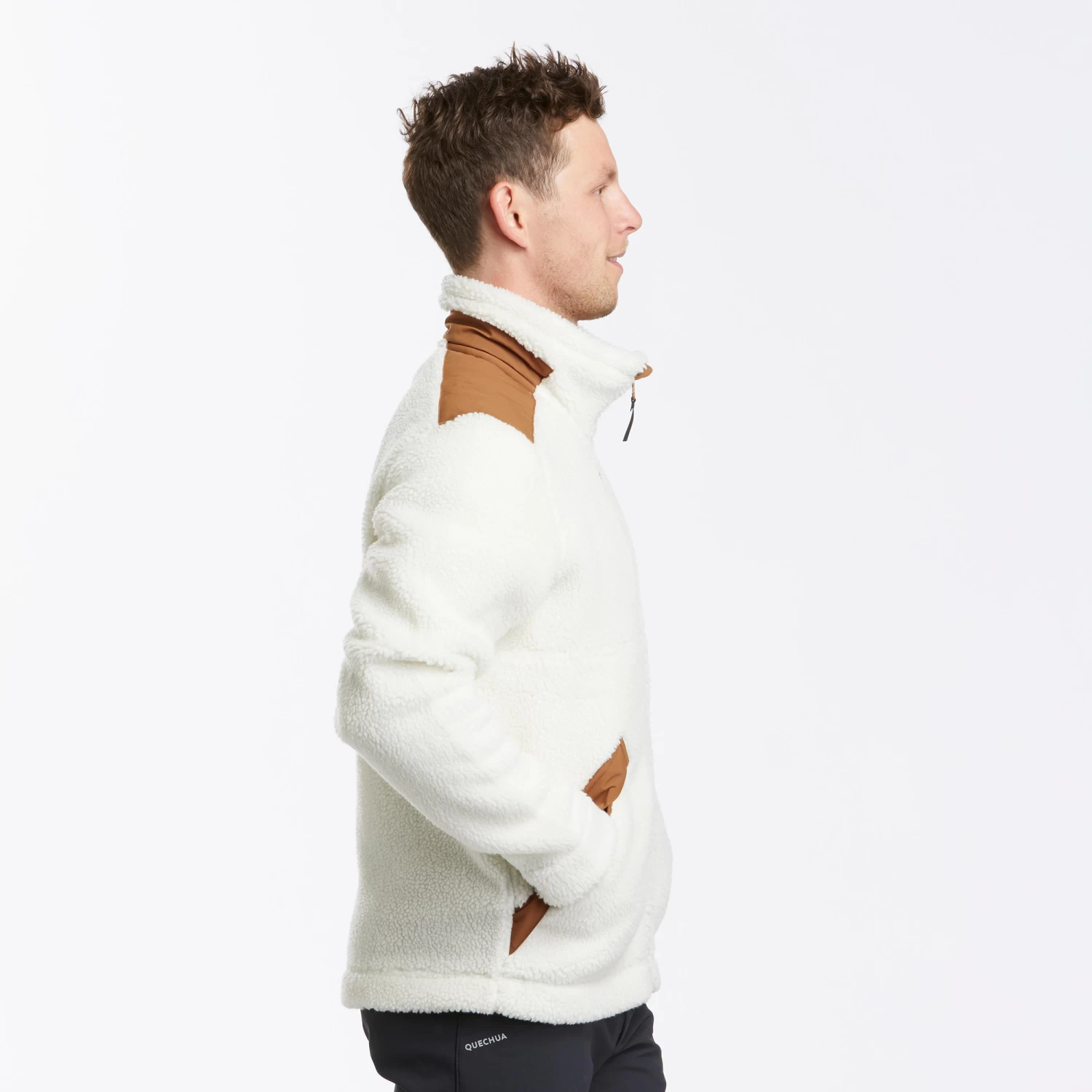 Quechua Men's Walking Fleece Jacket 6 Quechua Men's Walking Fleece Jacket - Image 4