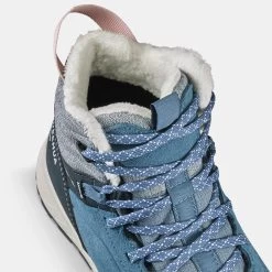 Quechua KIDS’ WARM WATERPROOF HIKING BOOTS - SH500 Leather Lace-up -Adventure Outdoors Shop kbaf27bc356cfe29c6bec417cbc3ea815