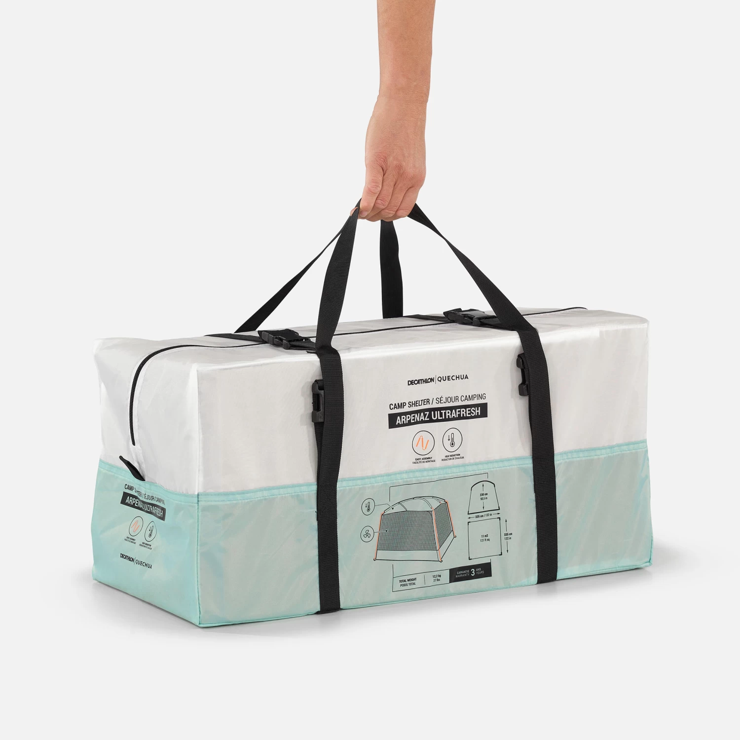 Quechua 10 Man Camping Living Room With Poles 6 Quechua 10 Man Camping Living Room With Poles - Image 4