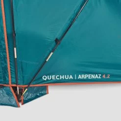 Quechua 4 Man Tent With Poles - Arpenaz 4.2 -Adventure Outdoors Shop kd541f7633effb5dc2bf51fb9a6027cd6