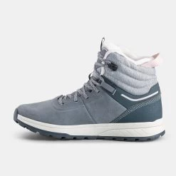 Quechua KIDS’ WARM WATERPROOF HIKING BOOTS - SH500 Leather Lace-up -Adventure Outdoors Shop kdc50c46c31de3e14337d6bba13c03540