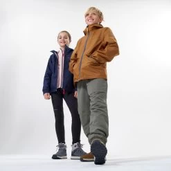 Quechua KIDS’ WARM WATERPROOF HIKING BOOTS - SH500 Leather Lace-up -Adventure Outdoors Shop ke32cc026417a2f13c74aae05b41e9a8a