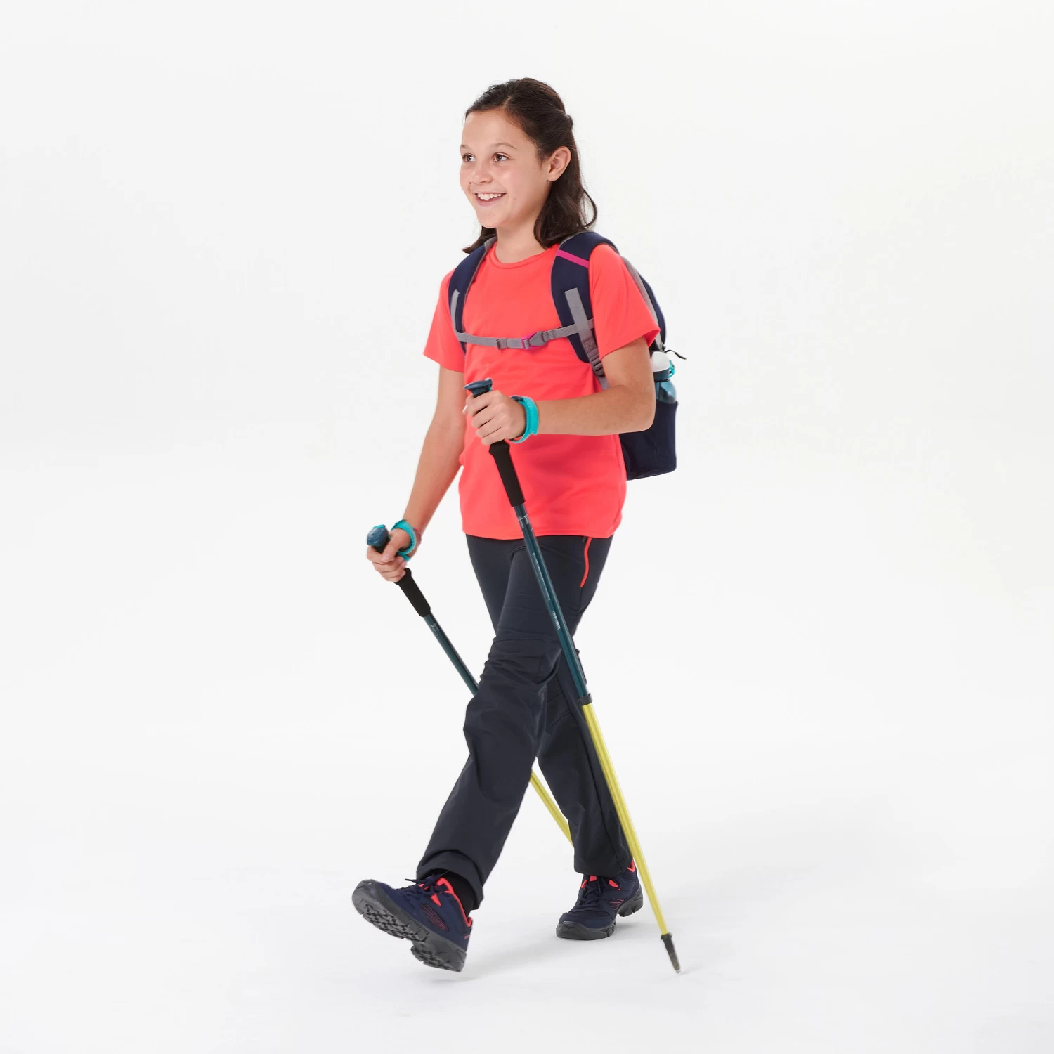 Quechua Kids’ Hiking Softshell Trousers MH550 7-15 Years 4 Quechua Kids’ Hiking Softshell Trousers MH550 7-15 Years - Image 2