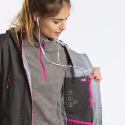 Quechua Women's Waterproof Mountain Walking Jacket -Adventure Outdoors Shop keb251a361cacd6c9e6ecf965c122d9b5